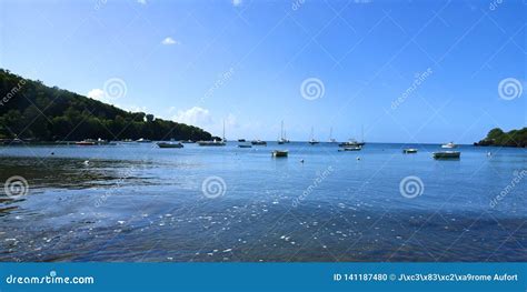 French west indies harbor stock photo. Image of tourist - 141187480