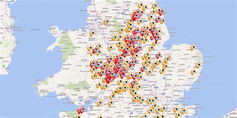 UK flood warnings map: full list of alerts tonight and latest Met ...