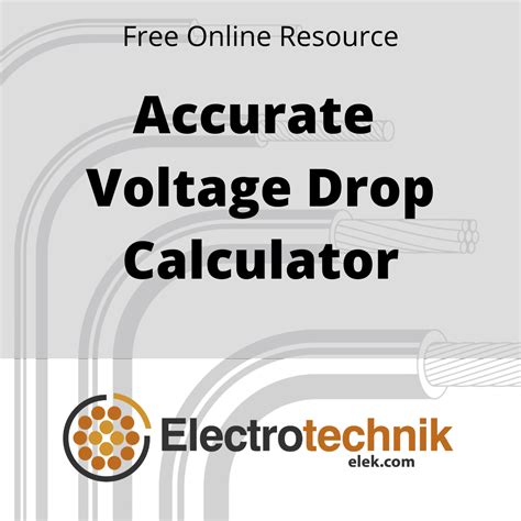 40+ Voltage Drop Calculator - JohnOceana