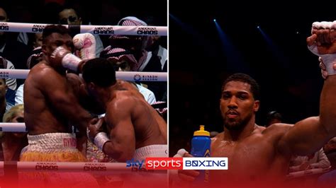 Anthony Joshua vs Francis Ngannou highlights: AJ delivers huge KO win ...