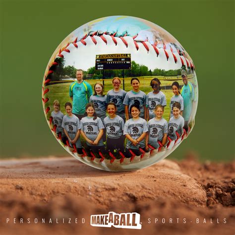 Make-A-Ball | Custom Softball Coach's Gift