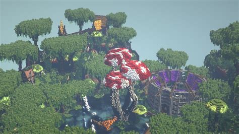 Mushroom Forest Minecraft Map