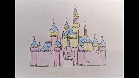 Here’s A Quick Way To Solve A Info About How To Draw The Disney Castle ...