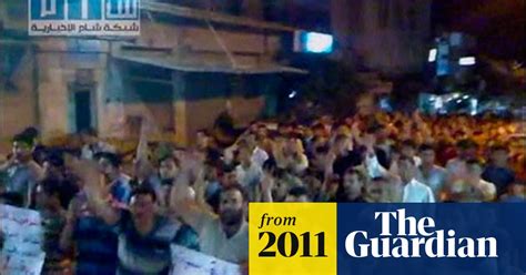 Syrians take to streets over Hama massacre as outrage grows | Syria ...