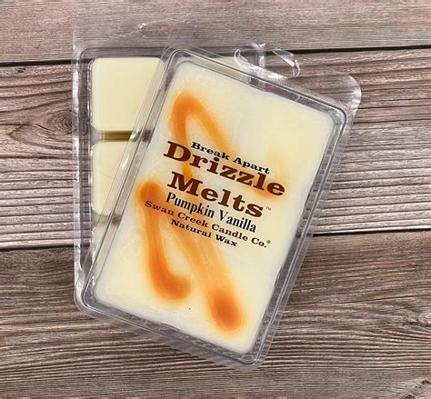 Pumpkin Vanilla 5.25oz Drizzle Melts by Swan Creek Candle