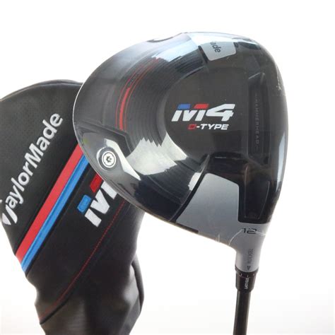 2018 TaylorMade M4 D-Type Driver 12 Deg Bassara Senior Flex Headcover ...