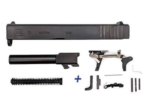 Glock 19 Gen3 OEM Build Kit | 9mm Slide and Lower Parts Kit