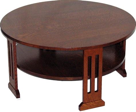 Amish Coffee Table Round - Coffee Table