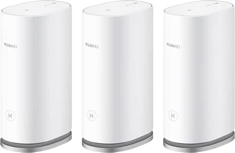 HUAWEI WiFi 6 Mesh 3（Confezione Da 3）AX3000Mbps Router, Sistema Mesh Per Tutta La Casa,3 Porte ...