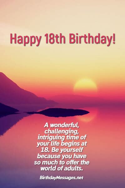 18th Birthday Wishes And Quotes Birthday Messages For 18 Year Olds 2022 | Images and Photos finder