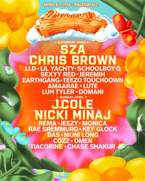 Dreamville Festival 2024 Lineup Announced: SZA, Chris Brown