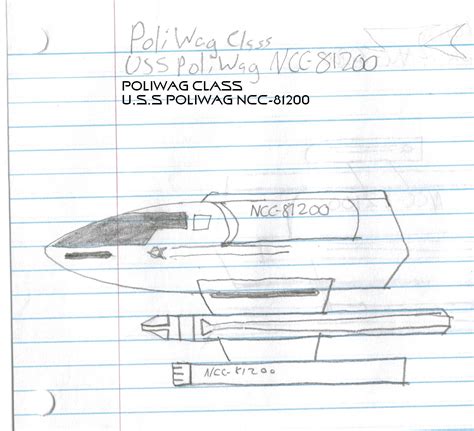 Poliwag Class Paper Drawing Version 1 by KaiserShipyards on DeviantArt