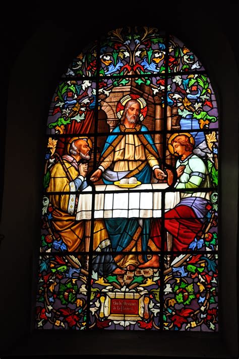 Free Images : window, france, church, material, stained glass, catholic ...