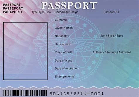 Passport Templates - Word Excel PDF Formats