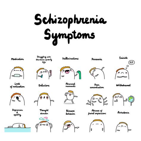 Cartoon Of Schizophrenia Illustrations, Royalty-Free Vector Graphics & Clip Art - iStock