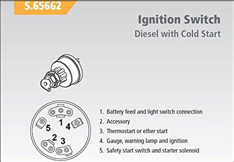 Ignition Car Parts WIRING INSTRUCTIONS UNIVERSAL DIESEL PRE HEAT ...