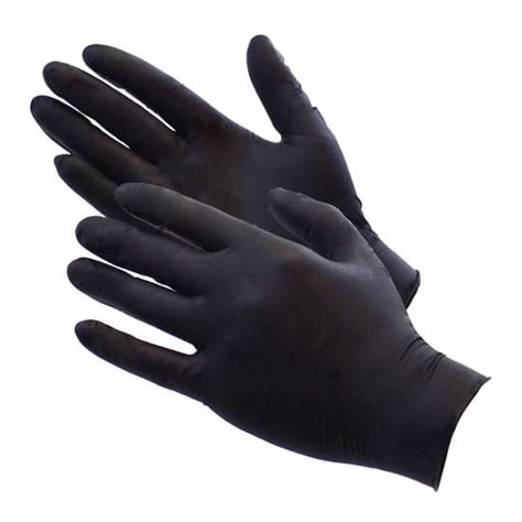 Black Nitrile Gloves | Powder Free Disposable Nitrile Gloves