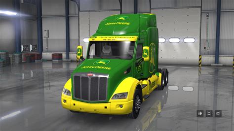 John Deere skin for Peterbilt 579. - ATS mods | American truck ...