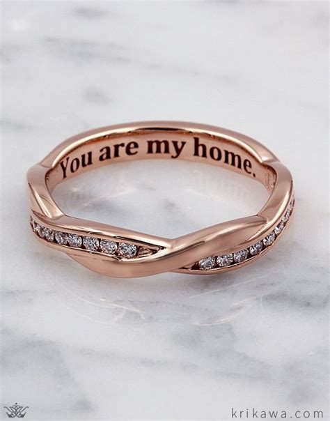 Inside Ring Inscriptions: Personalize Your Band | Engraved engagement ...