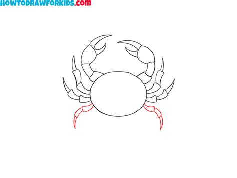 How to Draw a Crab - Easy Drawing Tutorial For Kids