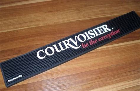 PVC Bar Mat With Embossed Debossed Logo