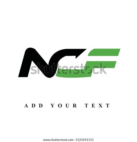 Ncf Logo Design Illustration Vector Art Stock Vector (Royalty Free ...