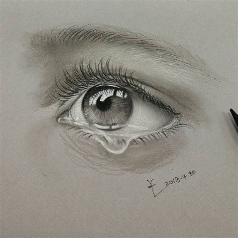 How To Draw A Teary Eye at How To Draw