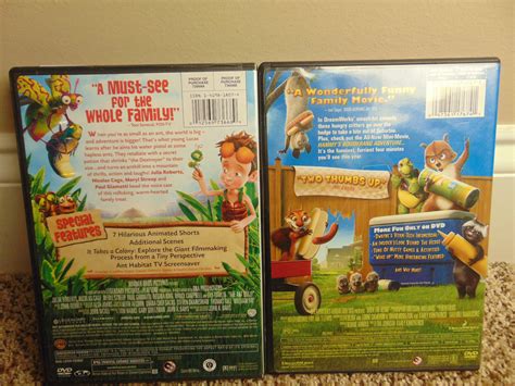 LOT (2) The Ant Bully & Over The Hedge Movies DreamWorks DVD Widescreen 12569736689 | eBay