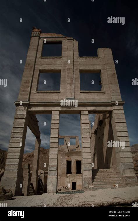 Rhyolite Ghost town Stock Photo - Alamy