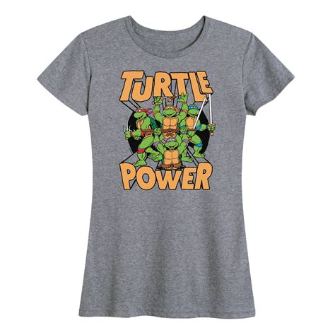 Teenage Mutant Ninja Turtles - Turtle Power - Women's Short Sleeve ...