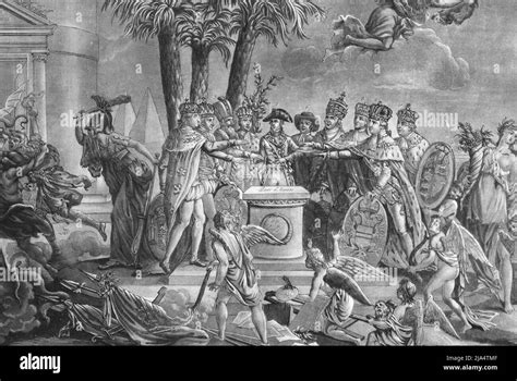 The treaty of amiens napoleon Black and White Stock Photos & Images - Alamy