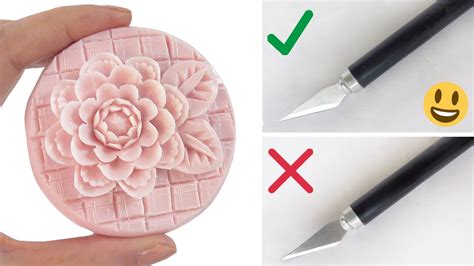 DIY Substitute for Carving Knife | Flower Soap Carving With Xacto Knife ...