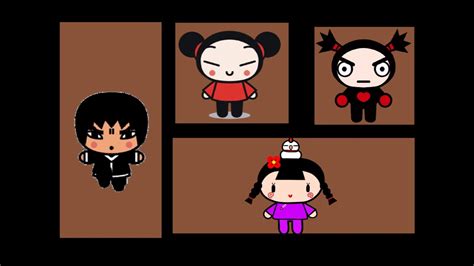 Pucca, Garu, Ching & Abyo Inside The Boxes! - YouTube