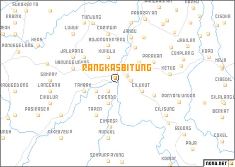 Rangkasbitung (Indonesia) map - nona.net