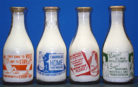 Vintage antique milk bottle - blog.knak.jp