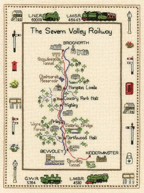 Severn Valley Railway Map – Verjaardag Vrouw 2020