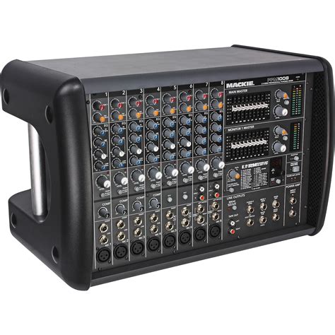 Mackie PPM1008 8-Channel 1600-Watt Powered Mixer | Musician's Friend