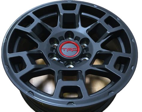 Buy Genuine Toyota 2021 4Runner TRD PRO Matte Black Wheels (Set of 4) Fits: 4Runner FJ Cruiser ...