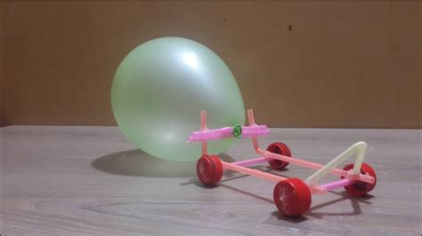 👍 Balloon powered toy car. Build. 2019-02-20