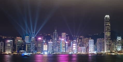 ‘A Symphony of Lights’ illuminates Hong Kong's Victoria Harbour