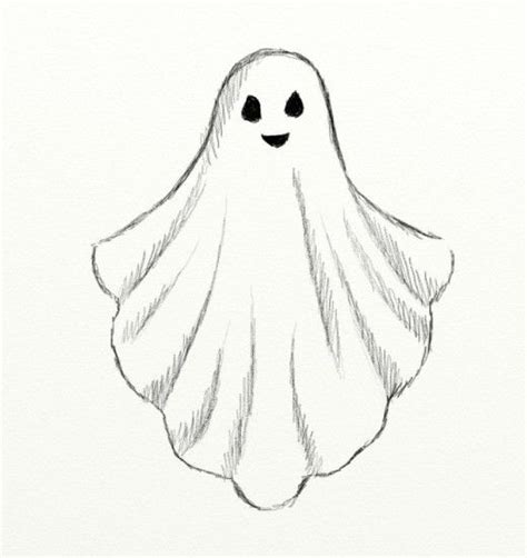 How to draw a ghost | HubPages Easy Halloween Drawings, Fall Drawings, Scary Drawings, Easy ...