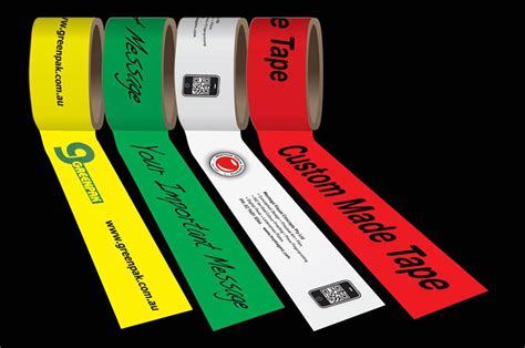 Custom Printed Tape, Logo Tape, Custom Sticky Tape, Starter Pack - GreenPak Industries Sydney