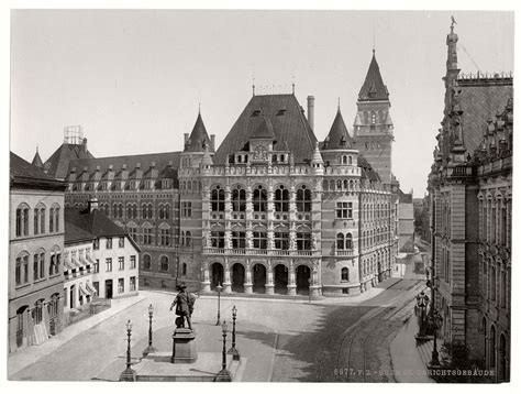 Vintage: historic photos of Bremen, Germany in the late 19th Century ...