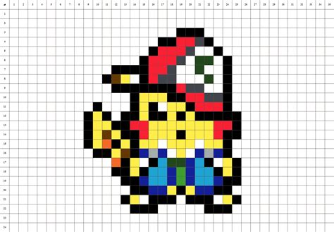 Pikachu • Pokémon • Pixel Art