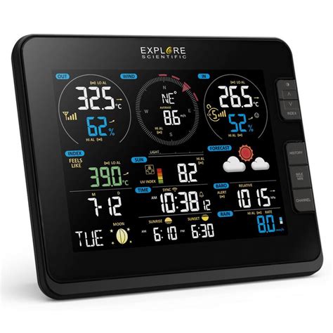 Explore Scientific Wireless weather station Profi W-Lan Center 7in1