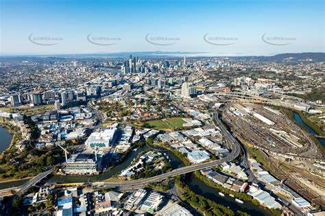 Aerial Photo Bowen Hills QLD Aerial Photography