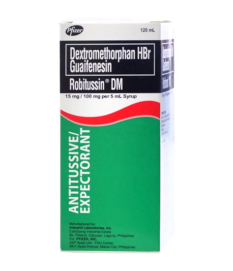 ROBITUSSIN DM SYRUP 120 ML | Rose Pharmacy