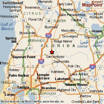 Where is Dade City, Florida? see area map & more