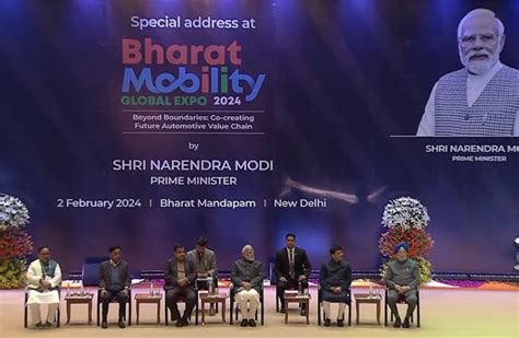 PM addresses Bharat Mobility Global Expo 2024 in New Delhi | Exhibition ...