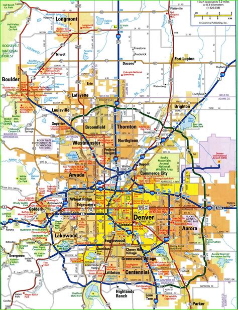 Toll Roads In Denver Map